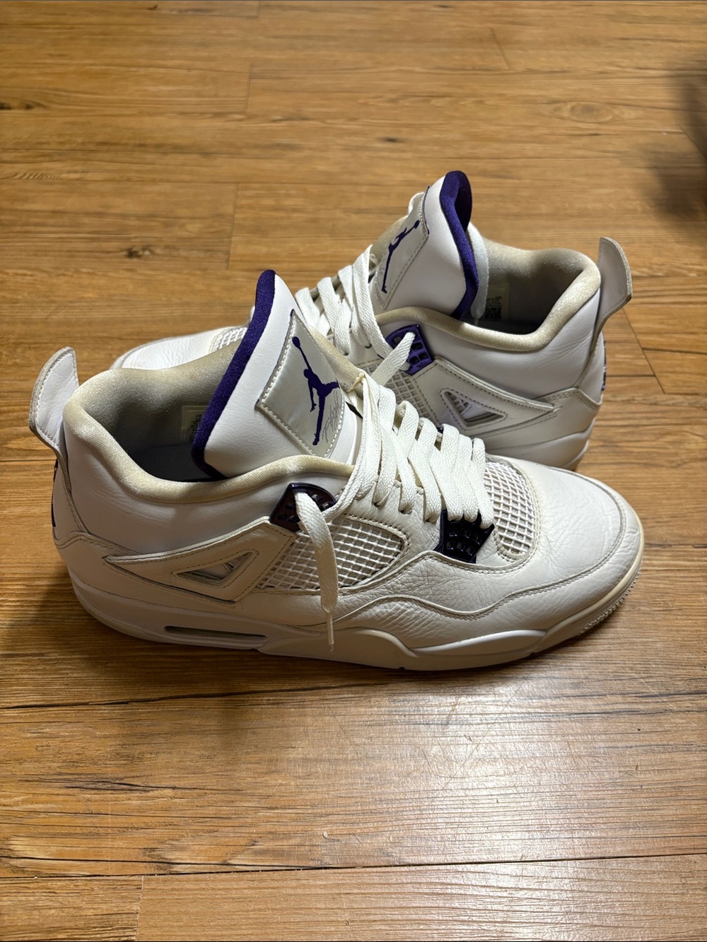 Jordan 4 purple Metallic sz 12 *100% real*